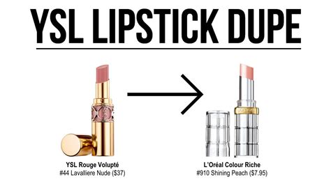 revlon ysl lipstick dupe|best lipstick dupe.